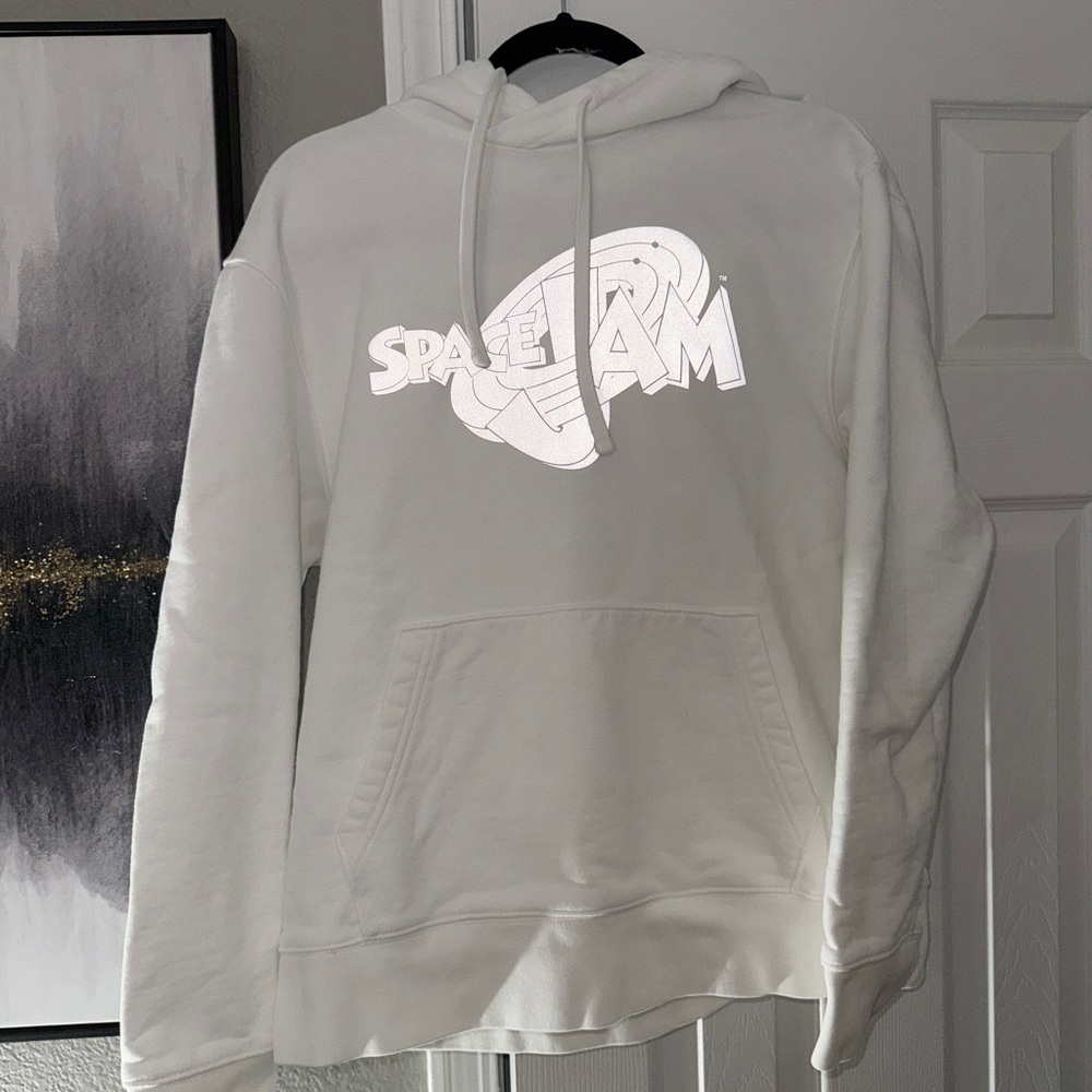 AE Tailgate Space Jam White Hoodie - Picture 4 of 11